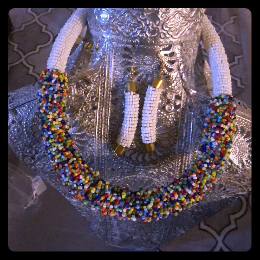 African Statement Necklace